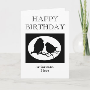 Anpassningsbar Birthday Swearing Man I kärlek Kort