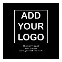 Anpassningsbar Black and White Business Company Lo