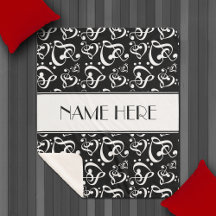 Anpassningsbar Black and White Clef Hearts Musik n