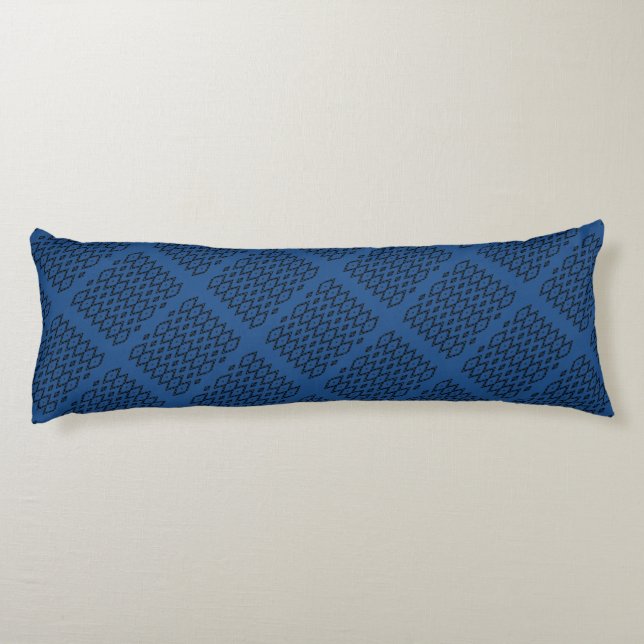 Anpassningsbar Black Diamond Pillow Kroppskudde (Baksidan)