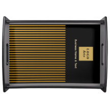 Anpassningsbar Black & Guld Rand