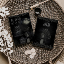 Anpassningsbar Black och Grått Blommigt Gothic Brö