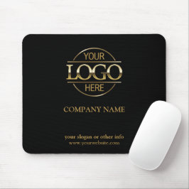 Anpassningsbar Black Promotional Company Business Musmatta