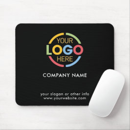 Anpassningsbar Black Promotional Company Business Musmatta