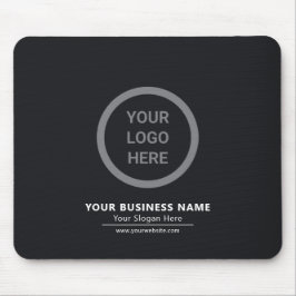 Anpassningsbar Black & White Professionell Busines Musmatta