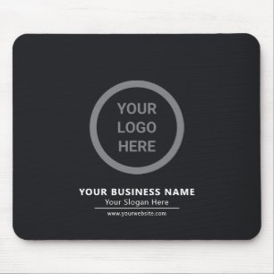 Anpassningsbar Black & White Professionell Busines Musmatta