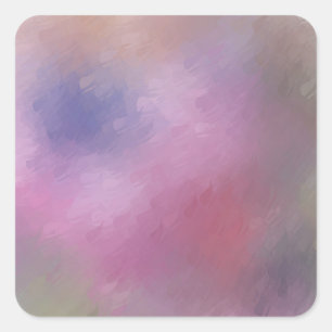 Anpassningsbar Blank Template Modern Abstrakt Art Fyrkantigt Klistermärke