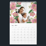 Anpassningsbar Blommigt Calendar Kalender<br><div class="desc">Fotografi © Alagich Katya: www.flickr.com/people/katya_alagich/ och tillhandahålls av Kreativet Commons: https://creativecommons.org/licenses/by/2.0/</div>