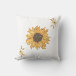 Anpassningsbar Blommigt Home Décor Kudde