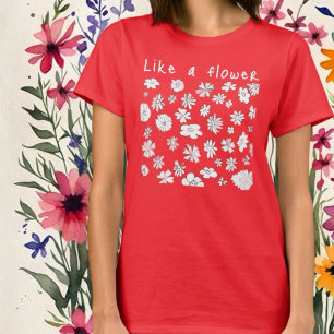 Anpassningsbar blommigt - inspirationskälla: t shirt