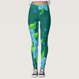 Anpassningsbar Blommigt Leggings