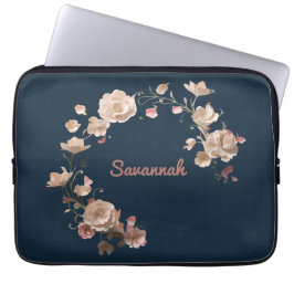 Anpassningsbar Blommigt Neoprene Laptop sleeve