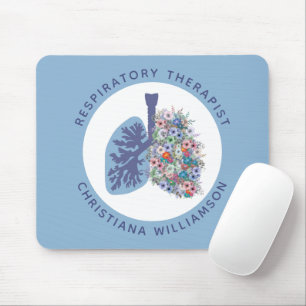 Anpassningsbar Blommigt vid andningsbehandling Lun Musmatta