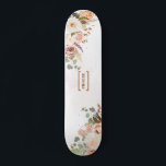 Anpassningsbar Bloom Rustic Blommigt Monogram Namn Mini Skateboard Bräda 18,5 Cm<br><div class="desc">Skateboard för tunn blommigt som du kan anpassa med ett namn eller initialer genom att klicka på knappen Anpassa ovan</div>