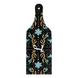 Anpassningsbar Blue Blommigt Folk Art charcuterie