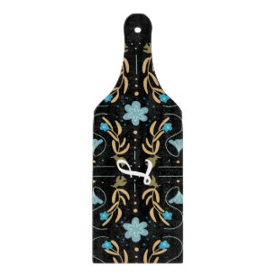 Anpassningsbar Blue Blommigt Folk Art charcuterie