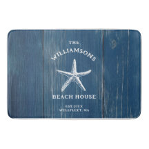 Anpassningsbar Blue Coastal Starfish Beach House