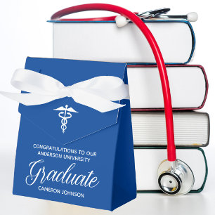 Anpassningsbar Blue Medical School Studentfest Presentaskar