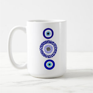 Anpassningsbar Blue Öga Ceramic Mugg