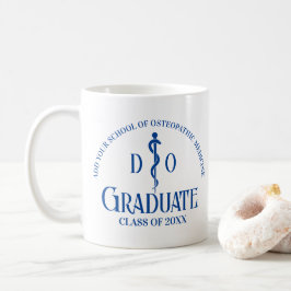 Anpassningsbar Blue Osteopatic Medical School Stud Kaffemugg