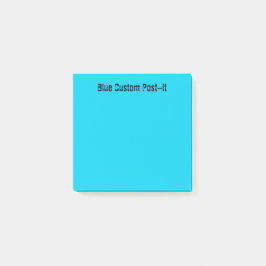 Anpassningsbar Blue Post-it Block