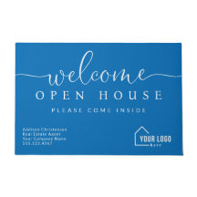 Anpassningsbar Blue Real Gods Welcome Open House