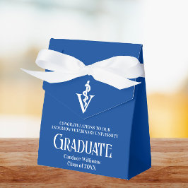 Anpassningsbar Blue Veterinary School Studentfest Presentaskar
