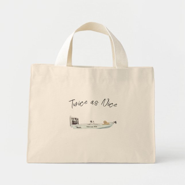 Anpassningsbar Boat Bag Mini Tygkasse (Framsidan)