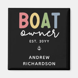 Anpassningsbar Boat Owner har etablerat en ny Boat Magnet