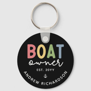 Anpassningsbar Boat Owner har etablerat en ny Boat Nyckelring