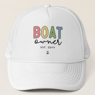 Anpassningsbar Boat Owner har etablerat nya Boat O Keps