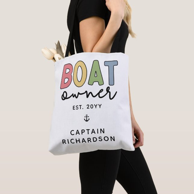 Anpassningsbar Boat Owner har etablerat nya Boat O Tygkasse (Närbild)