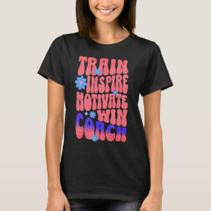 Anpassningsbar Boho Best Coach Tåg Inspire Motivat T Shirt
