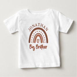 Anpassningsbar Boho Big Brother Rainbow Matching S T Shirt