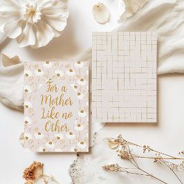 Anpassningsbar Boho Blommigt Minimalist Mors dag-k