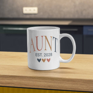 Anpassningsbar Boho Moster Mugg, Coola Moster Gift Kaffemugg