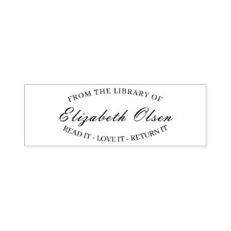 Anpassningsbar Bok Frimärke: Personlig Embosser fö Självfärgande Stämpel