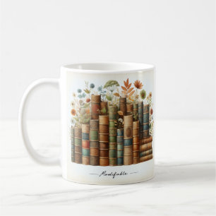 Anpassningsbar Bok kaffe Mugg, utforma ditt eget M Kaffemugg