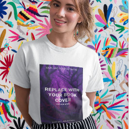 Anpassningsbar Bok omfattar den moderna upphovsman T Shirt