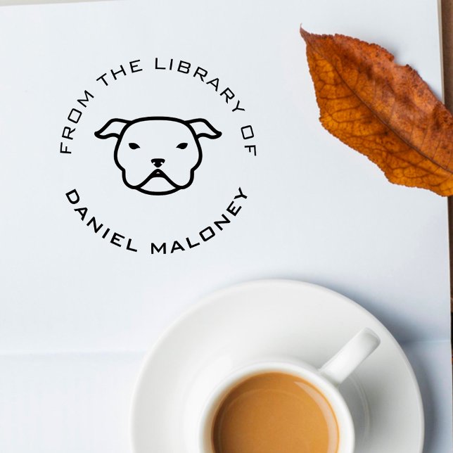 Anpassningsbar Bok | Pitbull Stämpel (Skapare uppladdad)