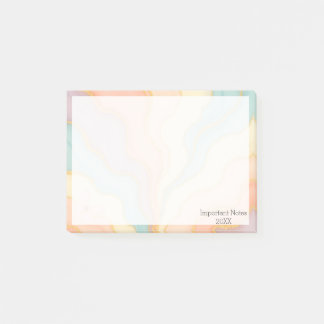 Anpassningsbar Bokför anteckningar med redigerbar  Post-it Block