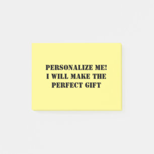 Anpassningsbar bokför, roliga bokanteckningar, kon post-it block