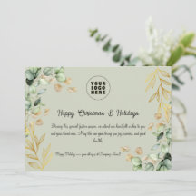 Anpassningsbar Bolagets julhälsningskort 2025