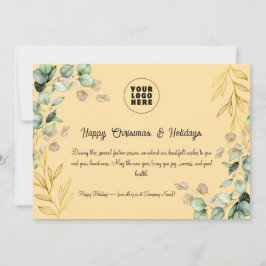 Anpassningsbar Bolagets julhälsningskort 2025 Julkort