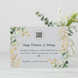 Anpassningsbar Bolagets julhälsningskort 2025 Julkort