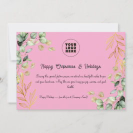 Anpassningsbar Bolagets julhälsningskort 2025 Julkort