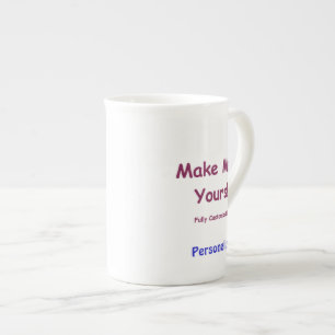 Anpassningsbar Bone China Mugg för att anpassa 20 Benporslin Mugg