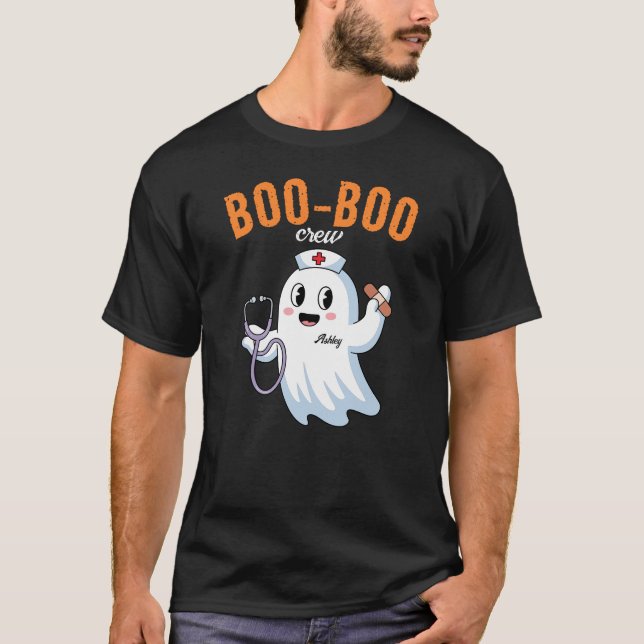 Anpassningsbar Boo-Boo Crew Personlig T-Shirt (Framsida)