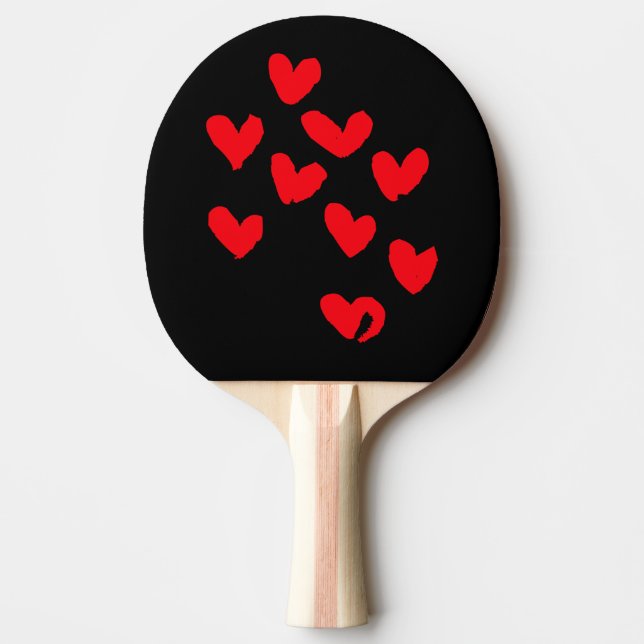 Anpassningsbar Bord Tennis Fladdermus Pingisracket (Framsidan)