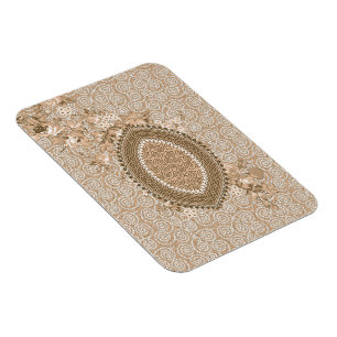 Anpassningsbar Botaniskt fridderdäck, Personlig Gi Magnet